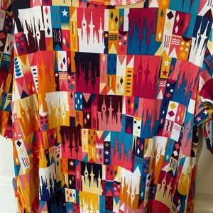 Disney Castles GIGI top by LuLaRoe, brand new, no tags, size 3X, fits like 2x
